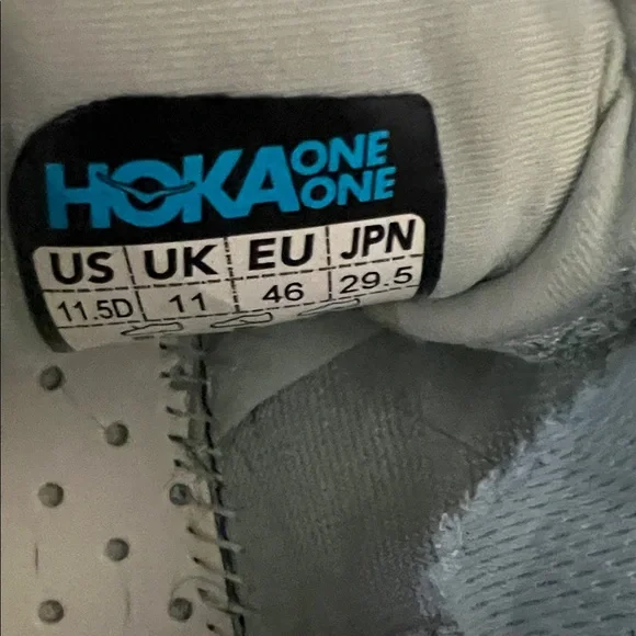 Hoka One One Mach 4 Blue Glass / Evening Primrose Athletic Shoes 11.5D - Picture 5 of 15